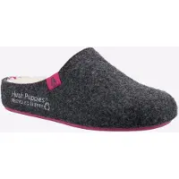 Hush puppies The Good Dames Pantoffels In Antraciet
