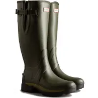Hunter Regenlaars Men Balmoral Adjustable 3mm Neoprene Dark Olive-Schoenmaat 40 - 41