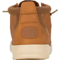 HeyDude Wally Mid GripR Klassieke Polyurethaan Herenschoenen Cognac/Tan