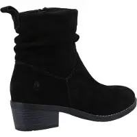 Hush puppies Iris Suède Vrouwen Laarzen Zwart