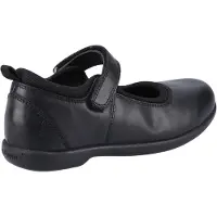Hush puppies Bianca JNR Meisjes Zwart Leren Schoenen