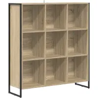 vidaXL Boekenkast 99,5 x 30 x 108 cm Bewerkt hout Sonoma