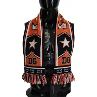 Dolce&Gabbana Gebreide Sjaal Dg Stijl