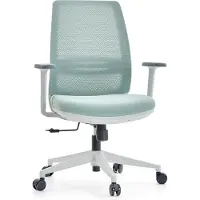 Hjh OFFICE Bureaustoel / draaistoel PROFONDO ECO W Netstof / Stof grijs