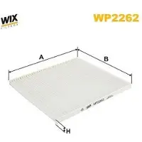 WIX FILTERS WP2262 Interieurfilter