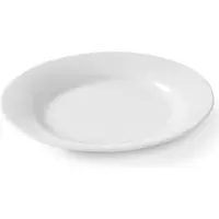 Hendi OPTIMA bord, wit porselein, diameter 210 mm - 770856
