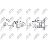 NTY NPW-TY-269 Aandrijfas