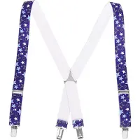 Playshoes Bretels blauw sterren