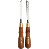 Narex Wood Line Plus Skew Chisel Set 851662, schuine beitelset 12 mm 30°, 2-delig
