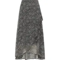 Dreimaster Rok beige / lichtblauw / zwart