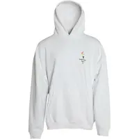 Balenciaga Olympische Toorts Logo Hoodie Oversized Breiwerk