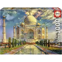 Educa puzzel Taj Mahal 1000 stukjes - legpuzzel voor volwassenen.