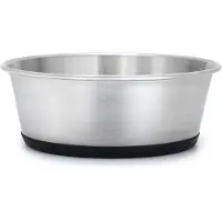 Lionto voerbak, roestvrij staal, antislip & vaatwasmachinebestendig, 950 ml