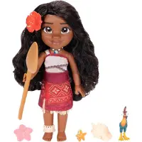 Jakks pacific MOANA 2 DISNEY MOANA ZINGENDE POP, GROOT FORMAAT, BEWEEGBARE FIGUUR, 38 CM, SONG BLUE LIGHT