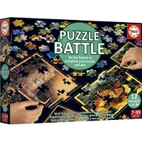 Educa Puzzel - - Battle Jr Natura - 12 puzzels - 42 stukjes - Natuurthema - Geschikt voor kinderen vanaf 7 jaar