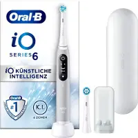 Oral-B iO Series 6 Grey Opal Elektrische Tandenborstel + 1 extra opzetborstel