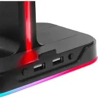 Celly CYBERSTATION, Hoofdtelefoonstandaards, Rood, Zwart