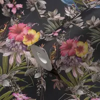 A.S. Création Dream Flowery zwart behang | 381781