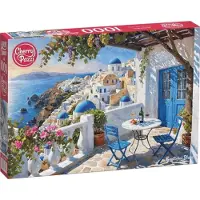 CherryPazzi Puzzel met 1000 stukjes. Santorini Blues, modelnummer 30936