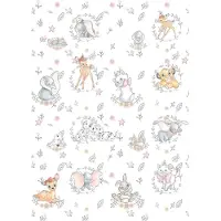 Komar Fotobehang Best Of Friends - Wit - 2,80m X 200cm