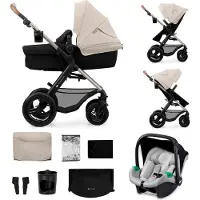 Kinderkraft Moonlight 3 in 1 MOOV 2 Air kinderwagen Grijs