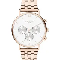 Liebeskind berlin Analoog horloge rose-goud / wit