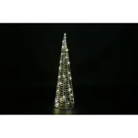 Countryfield Kerstkegel led 16x16x60 cm trp