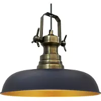 Bamyum Hanglamp Vintage Industrieel Nota Keukenlamp Zwart Hangend Vintage