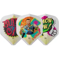 L-Style EZ L1 Wayne Mardle V1 Type C White - Dart Flights