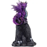 Nemesis Now - Amethyst Rune Protector 12cm Beeld/figuur - Draak - Multicolours