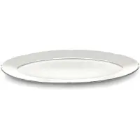 Serax Dinerbord Oval M White Silhouette 25 cm