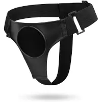 EasyToys Fetish Collection – Harness Met Zuignap – Zwart