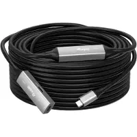Equip 133358 USB-kabel USB 3.2 Gen 1 (3.1 Gen 1) 15 m USB C Zwart