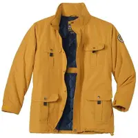 Atlas For Men - Parka van microvezel met veel zakken - Heren - Verkrijgbaar in grote maten - 5XL