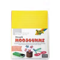 Folia Moosgummi-Mosaik ´Basic´, selbstklebend, 1.596 Teile