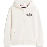 Tommy Hilfiger Sweatvest 'ICONS' navy / wit