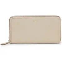 BOSS Lenah Portemonnee Leer 19 cm bruin