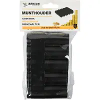 Benson munthouder - geschikt voor 5 muntsoorten - 13 x 12 cm - spaarpot - compact en handig in gebruik