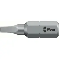 Wera 05060165001 868/4 Vierkant-bit Aandrijving: 1/4 (6,3 mm) Uitvoering: Binnen-vierkant (Robertson) 2 50 mm