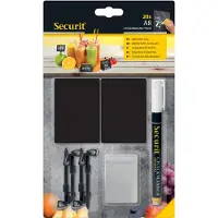 Securit Amerikaanse Metalcraft 3 x 2" mini-krijtkaart