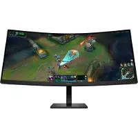 HP Omen 34c G2 (86,4 cm (34 inch), zwart, WQHD, VA, gebogen, HDMI, DisplayPort, 180Hz paneel)