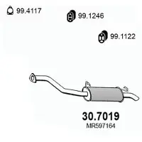 ASSO 30.7019 Einddemper