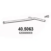 ASSO 40.5063 Voorpijp