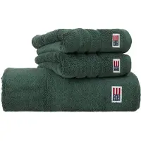 Lexington Icons Original handdoek 50x70 cm Juniper green