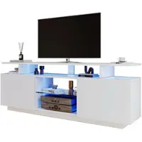 MODFU Eetkamerstoel set van 6, rattan rugleuning, kunstleer zitting, metalen poten, modern design