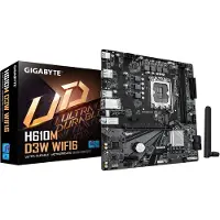 Gigabyte H610M D3W WIFI6 Intel H610 LGA 1700 micro ATX