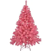 Hi 55589 - Rose Kerstboom - 150 cm hoog - Met metalen standaard