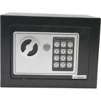 Benson Stahlex Elektronische Kluis - Zwart 17x23x17cm