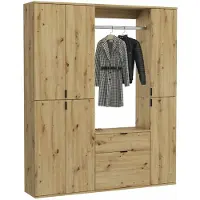 Furnilux Garderobeset Projekt X - 152x193x34cm