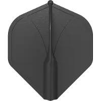 Shot Airfoil Molded Flight No.2 Black